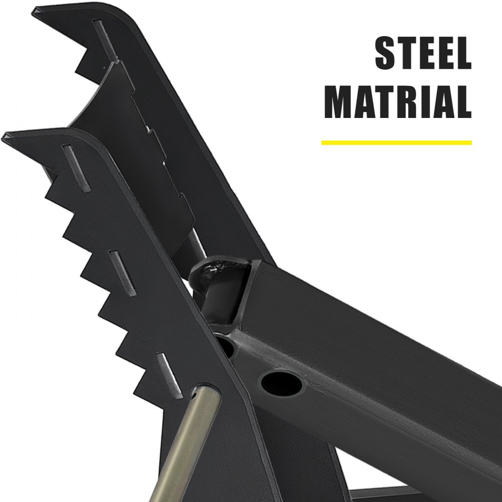 VEVOR DIY 32 inch Backhoe Excavator Thumb DIY 32 in Weld On Backhoe Thumb Attachments Adjustable Boom Tractor Excavator Weld On 1/2Inch Teeth Thick Steel Plate 12MM Bolt-On Design