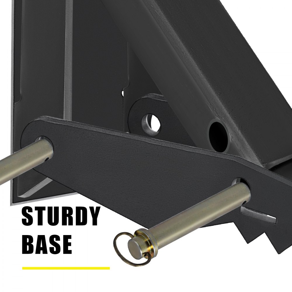 VEVOR DIY 32 inch Backhoe Excavator Thumb DIY 32 in Weld On Backhoe Thumb Attachments Adjustable Boom Tractor Excavator Weld On 1/2Inch Teeth Thick Steel Plate 12MM Bolt-On Design