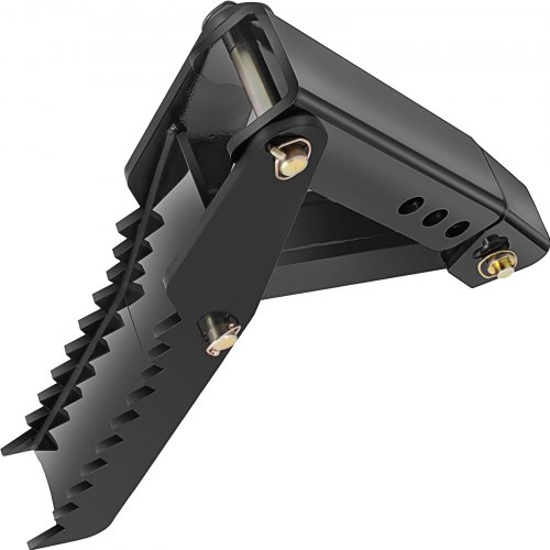 VEVOR Backhoe Thumb 36 inch Hydraulic Backhoe Excavator Thumb Attachments Adjustable Boom Tractor Excavator Weld On 1/2 inch Teeth Thick Steel Plate Assembly 12MM Bolt-On Design