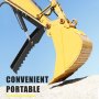 36" Hydraulic Backhoe Thumb Hoe Clamp 5/8" Steel Plate Assembly Adjustable