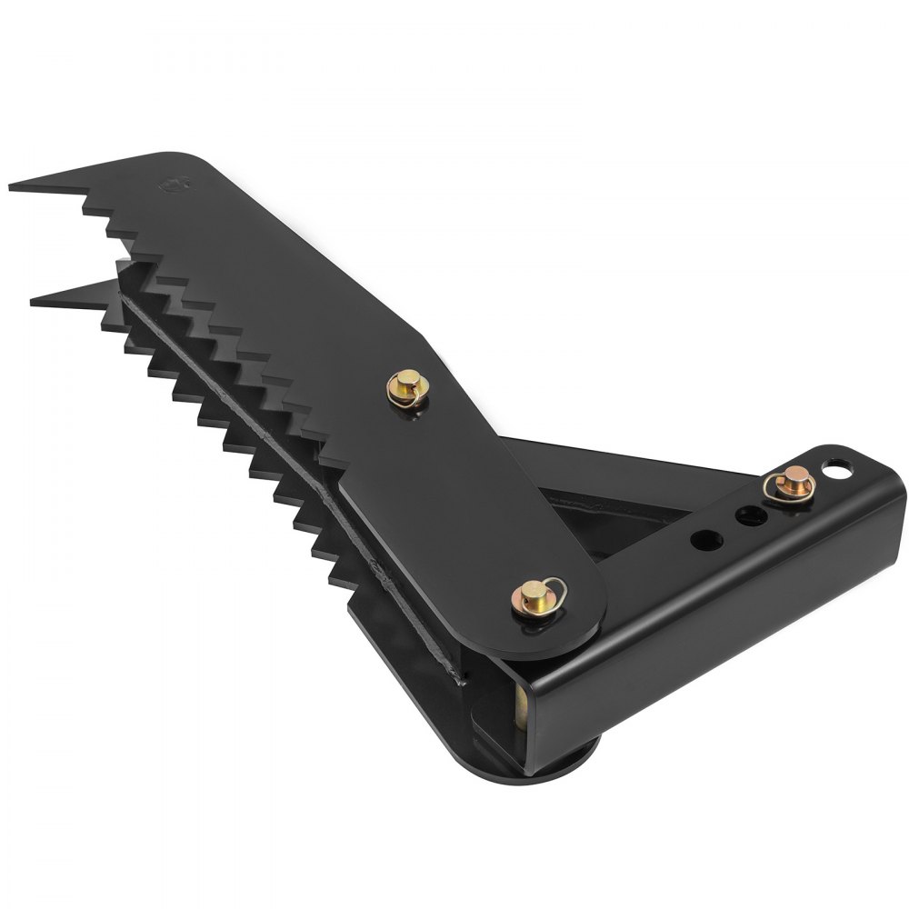 Abrazadera de azada de pulgar para retroexcavadora de 38 pulgadas, montaje de placa de acero de 1/2 ", soldadura ajustable