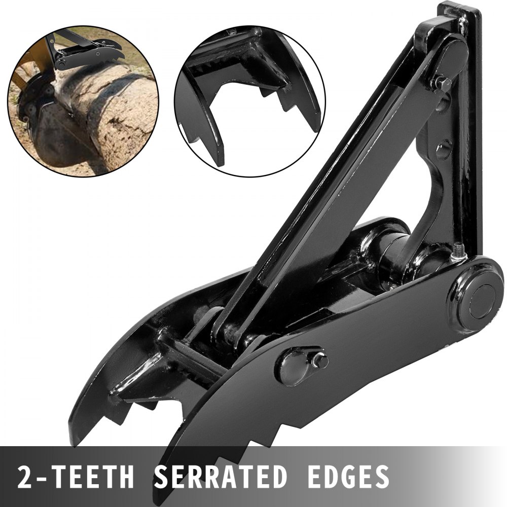 30''x 8'' Backhoe Thumb Excavator Bolt On Universal Claw Tractor Attachment
