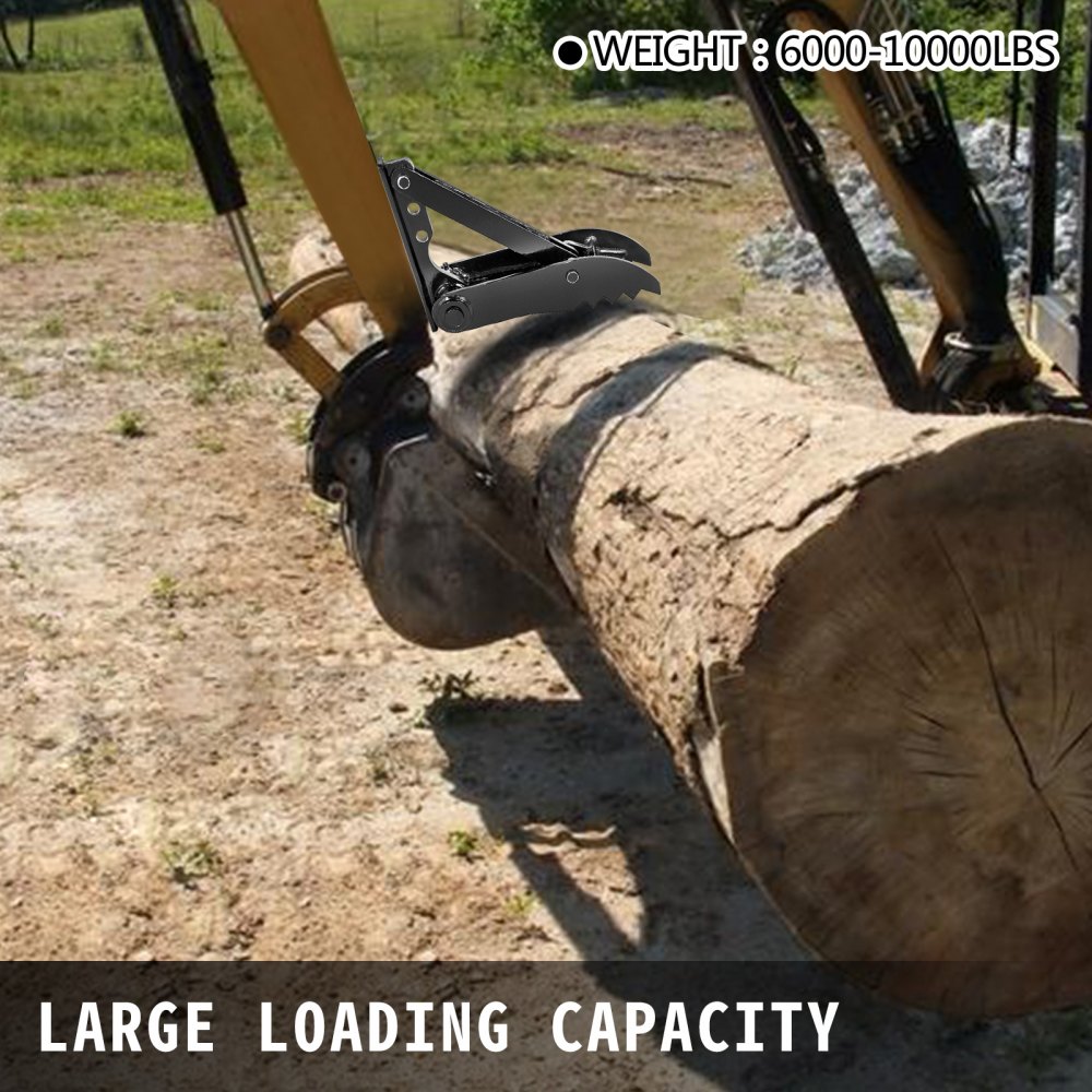 30''x 8'' Backhoe Thumb Excavator Bolt On Universal Claw Tractor Attachment