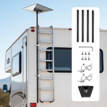 VEVOR Starlink RV Ladder Mount 360°Adjustable Extra Long Starlink for Gen 3
