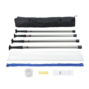 02961 VEVOR Dust Barrier System with Telescoping P detail photo 10
