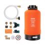 VEVOR RV Water Softener, 16,000 Grain Portable Water Softener, with 3/4" Brass Fittings and 42" Hose, Soften Hard Water Filter System for RVs, Trailers, Boats, Mobile Car Washing, Pressure Washing