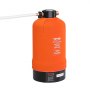 orange VEVOR rv water softener with hose connection, labeled 16000 grains.