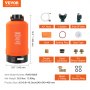 VEVOR RV Water Softener, 16,000 Grain Portable Water Softener, with 3/4" Brass Fittings and 42" Hose, Soften Hard Water Filter System for RVs, Trailers, Boats, Mobile Car Washing, Pressure Washing