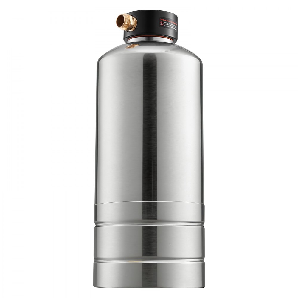 VEVOR RV Water Softener, 16,000 Grain, Portable Water Softener with NPT 3/4" Fittings, Food-Grade Resin, Stainless Steel, Quick Connect, for RVs, Trailers, Boats, Mobile Car Washing, Pressure Washing