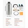 VEVOR RV Water Softener, 16,000 Grain, Portable Water Softener with NPT 3/4" Fittings, Food-Grade Resin, Stainless Steel, Quick Connect, for RVs, Trailers, Boats, Mobile Car Washing, Pressure Washing