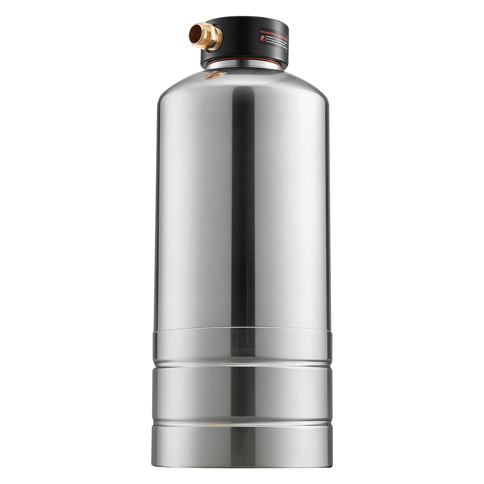 VEVOR RV Water Softener, 16,000 Grain, Portable Water Softener with NPT 3/4" Fittings, Food-Grade Resin, Stainless Steel, Quick Connect, for RVs, Trailers, Boats, Mobile Car Washing, Pressure Washing
