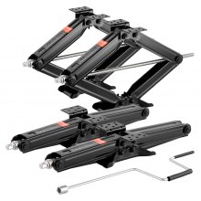 RV Scissor Jacks 9000 lbs 23.4 in RV Stabilizer Leveling Scissor Jacks Set of 4