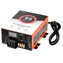 VEVOR RV Power Converter, 65 Amp, 110V AC to 12V DC RV Converter Battery Charger, Multi Stage Smart Charging, 13V to 16.5V Operating Range, Compatible with Lithium & Lead Acid Battery, for Camper