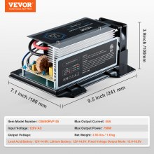 VEVOR WF-8955-AD-MBA Main Board Assembly 55 Amp RV Converter Replacement Unit