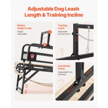 Tapis roulant pour chiens de taille moyenne jusqu'à 220 lb Machine de course d'intérieur pour animaux de compagnie