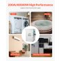 200A Generator Transfer Switch 48000W Manual Transfer Switch 120/240V