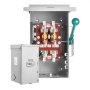100A Generator Transfer Switch 24000W Manual Transfer Switch 120/240V