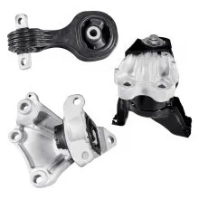 VEVOR Engine Motor Mount and Transmission Mount Kit Replacement, Set of 3, Compatible with 2012–2013 Honda Accord 1.8L Coupe, Replace OE# A65048, A65021, A65087, Secure Support