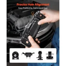 VEVOR Engine Motor Mount and Transmission Mount Kit Replacement, Set of 4, Compatible with 2008–2010 Chrysler Town & Country 3.3L, Replace OE# A5654, A5480, A5465, A5493, Secure Support