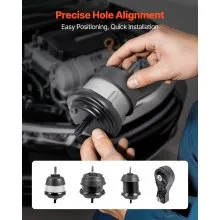 VEVOR Engine and Transmission Motor Mount Kit Replacement, Set of 4, Compatible with 2009–2017 Chevrolet Traverse 3.6L V6, Replace OE# A5548HY, A5549HY, A5458HY, A5444, Secure Support