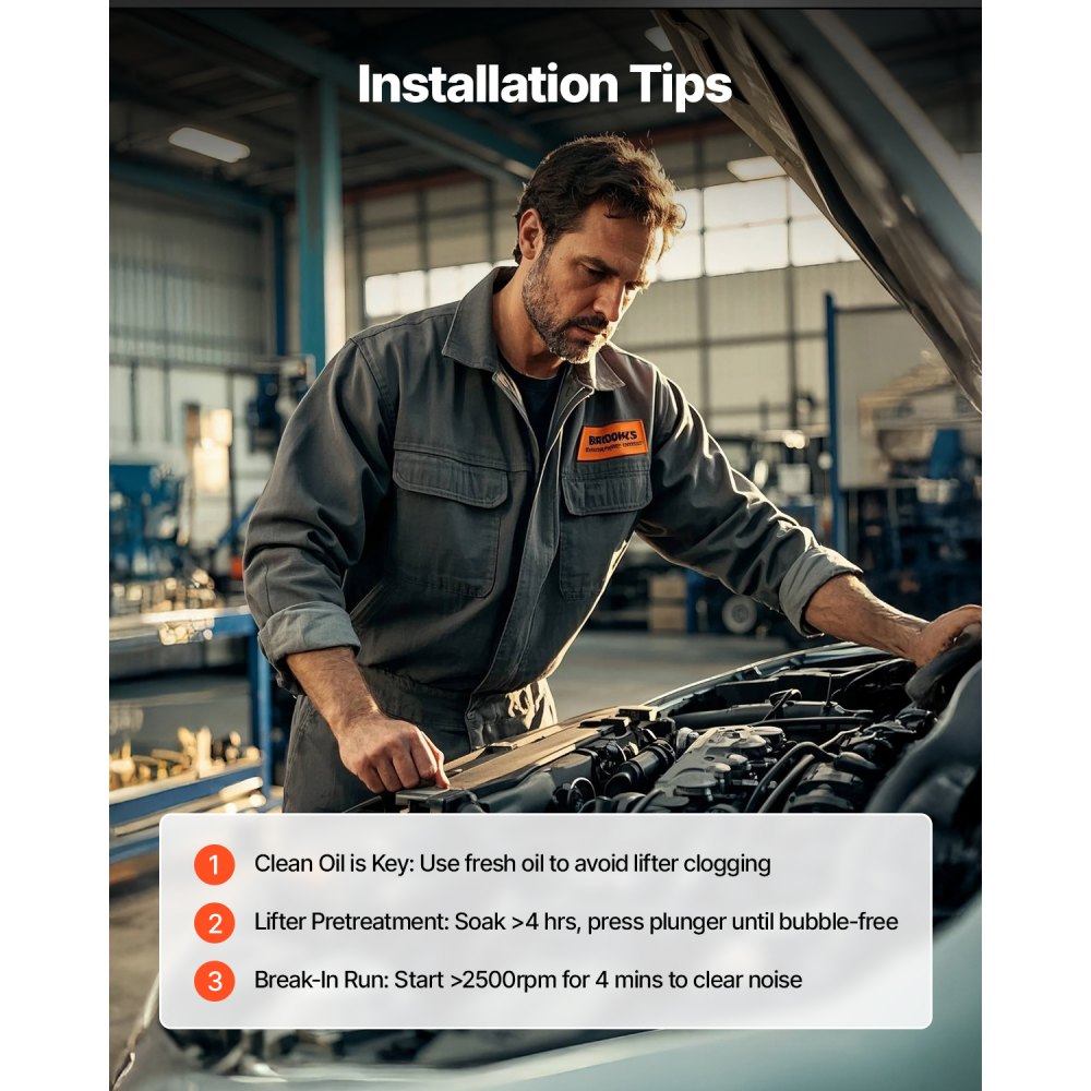 VEVOR AFM Disabled Kit with Camshaft Lifters, 19-Piece Set, Fit 2007-2013 Chevrolet Avalanche/Suburban 1500/Tahoe, 2007 Silverado 1500 CLASSIC/GMC Sierra 1500 CLASSIC, 5.3L 4.8L Truck/SUV Engines