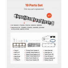 AFM Disabled Kit with Camshaft Lifters 19Pcs 2007-2013 Chevrolet Avalanche