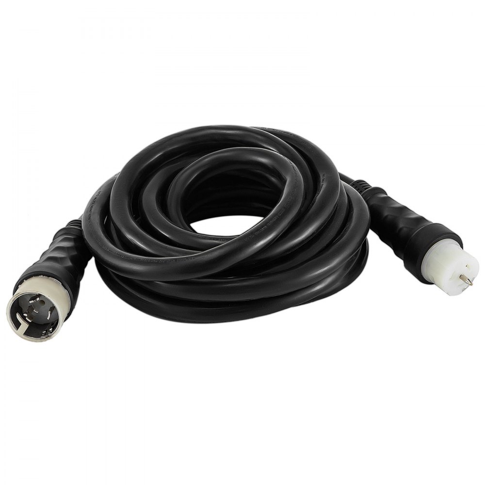 Cable de generador Cable de alimentación 25 pies 50a Enchufe macho de bloqueo a conector de bloqueo Cs6364