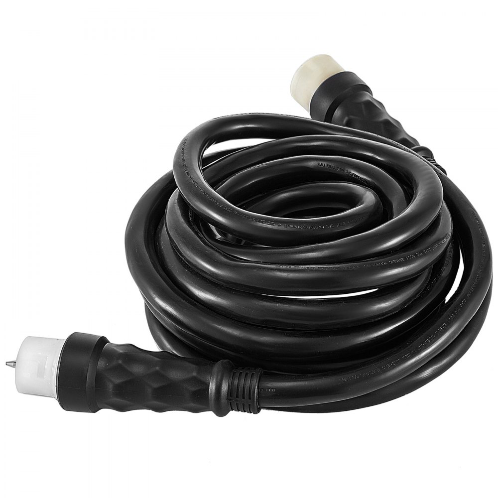 Cable de generador Cable de alimentación 25 pies 50a Enchufe macho de bloqueo a conector de bloqueo Cs6364