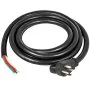 VEVOR 40' 50A RV Camp Power Cord Generator Cord 6/3 + 8/1 AWG NEMA 14-50P to Bare Wire