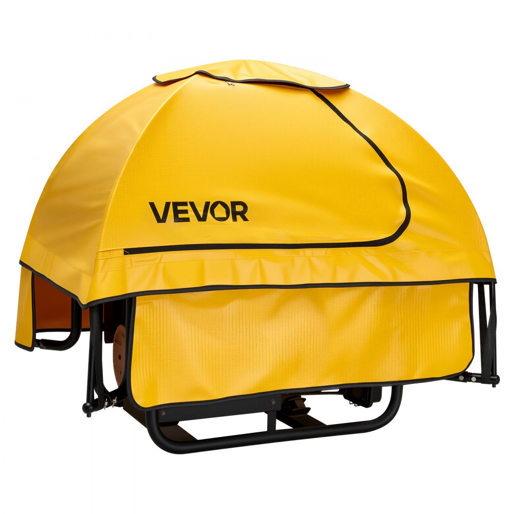 VEVOR Generator Cover, 915x660x660 mm Waterproof Universal Generator Cover for Most Generators 1778-2743.2 mm Perimeter, Portable Generator Running Cover with Heavy Duty Thicken Oxford Fabric, Yellow