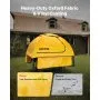 Generator Cover Universal Waterproof Cover 36x26x26in for 70-108in Yellow