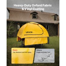 Generator Cover Universal Waterproof Cover 36x26x26in for 70-108in Yellow