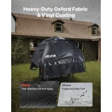 Generator Cover Universal Waterproof Cover 36x26x26 in for 70-108 in Black
