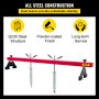 VEVOR engine support bar with q235 steel, powder-coated finish, and long-term service.
