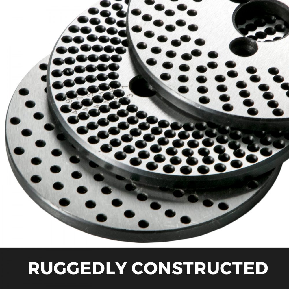 VEVOR Dividing Plate Set 4"/100MM Indexing Head Rotary Table 3 x Index Plates for Milling Machine for Rotary Tables in Model HV-3/4/5/6