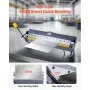 VEVOR Box and Pan Brake, 1220 mm/48 inch Sheet Metal Bending Brake,16-Gauge Mild Steel Capacity, 0-135 Degree Adjustable, Metal Bender Machine with 16 Fingers, Heavy-Duty Aluminum Folder for Precise Bending