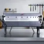 VEVOR Box and Pan Brake, 610 mm Sheet Metal Bending Brake,16-Gauge Mild Steel Capacity, 0-135 Degree Adjustable, Metal Bender Machine with 5 Fingers, Heavy-Duty Aluminum Folder for Precise Bending
