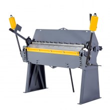 48 in Box and Pan Brake 0-135° 12 Ga Sheet Metal Bending Brake Bender 8 Fingers