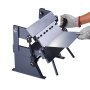 VEVOR Box and Pan Brake, 305 mm Sheet Metal Bending Brake, 20-Gauge Mild Steel Capacity, 0-135 Degree Adjustable, Metal Bender Machine with 5 Fingers, Heavy-Duty Aluminum Folder for Precise Bending
