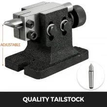 VEVOR Dividing Head 4 Inch Indexing Head Milling 100MM Semi-Universal Dividing Head 4 Inch 3 jaw Chuck Dividing Head Set with Index Plates and Tailstock for Precision Rotary Table