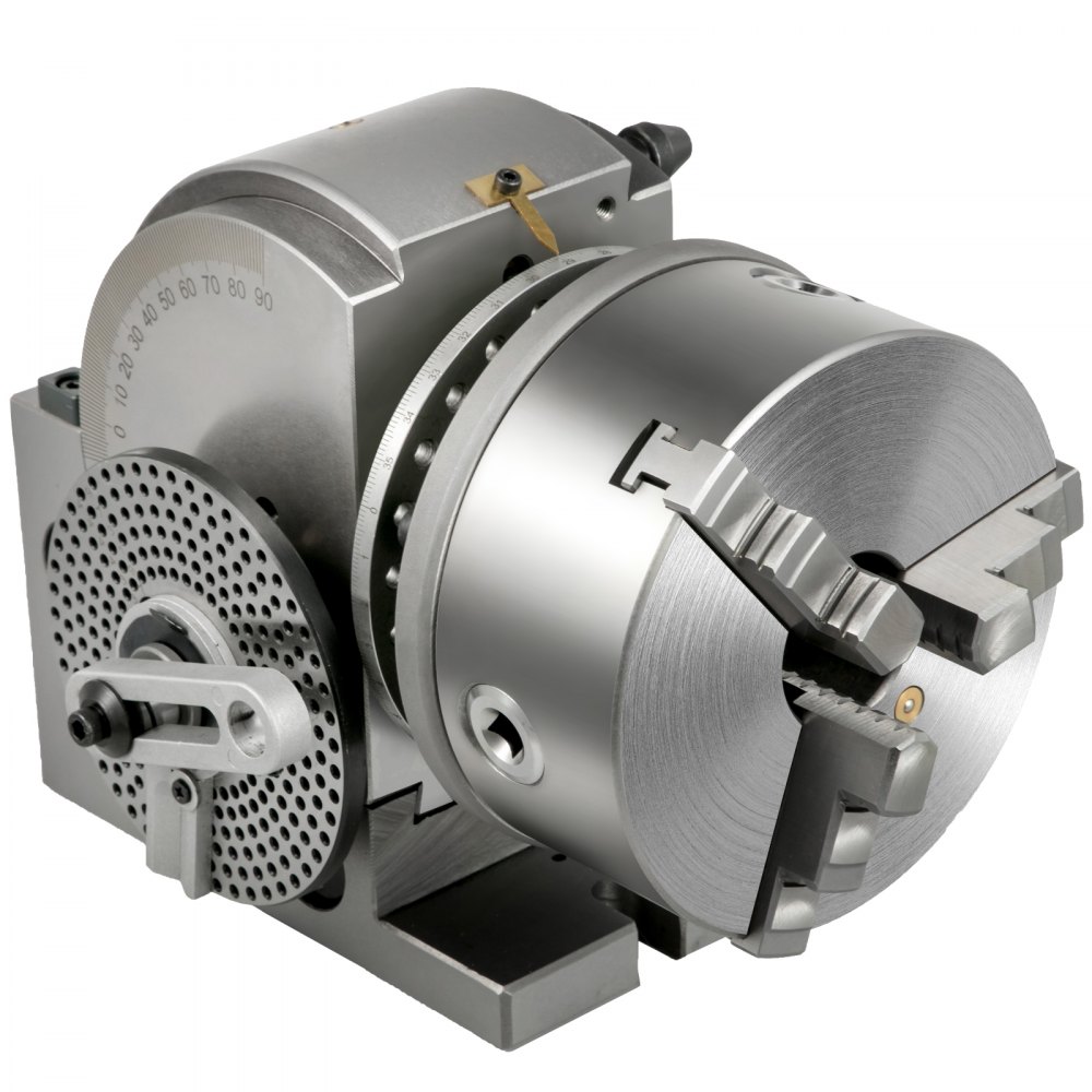 VEVOR dividing head with precision dial and adjustable chuck.