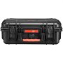 VEVOR Weatherproof Hard Case, Heavy Duty Protective Dry Box Case with Pre-cut Foam, and Retractable Pull Handles for Travel, Hunting, Military, Tactical, IP67 Waterproof Case for Cameras (40x32x16.6)