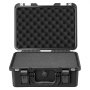 VEVOR Weatherproof Hard Case 404 x 320 x 170 mm All Weather Waterproof, for Drones, Camera and Equipment, Heavy Duty Protective Dry Box with Pre-cut Foam, Soft Rubber Grip, IP67, PP Shell, Black