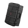 VEVOR Weatherproof Hard Case, Heavy Duty Protective Dry Box Case with Pre-cut Foam, and Retractable Pull Handles for Travel, Hunting, Military, Tactical, IP67 Waterproof Case for Cameras (56.1x37x26)
