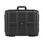 VEVOR Weatherproof Hard Case, Heavy Duty Protective Dry Box Case with Pre-cut Foam, and Retractable Pull Handles for Travel, Hunting, Military, Tactical, IP67 Waterproof Case for Cameras (56.1x37x26)