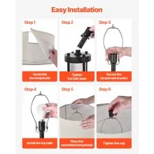 Table Lamps Set of 2 Farmhouse Bedside Nightstand Lamps with USB Ports