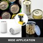 VEVOR Can Seamer Automatic Tin Can Sealer Machine 52.5mm Diameter Can Sealer 25-200mm Applicable Can Height Electric Can Seamer Machine 370W Beer Can Seamer for Various Kinds of Iron Plastic Cans