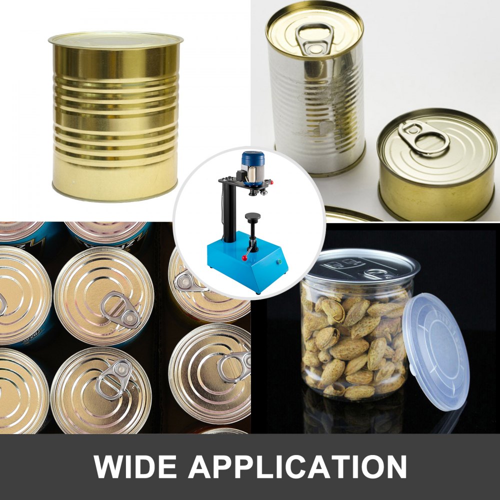 Can Seamer Tin Can Sealer Machine Semi Automatic Capping Machine 62mm Can