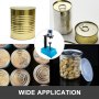 Can Seamer Tin Can Sealer Machine Semi Automatic Capping Machine 62mm Can