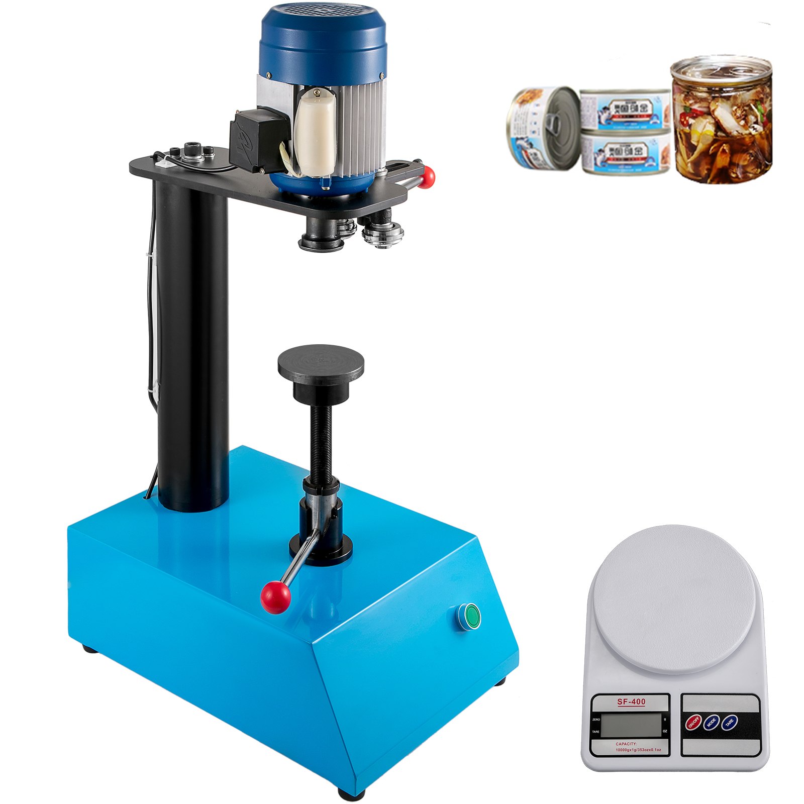 Can Seamer Tin Can Sealer Machine Semi Automatic Capping Machine 62mm Can
